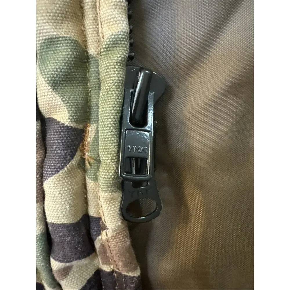 Vintage Best Endorsed By Jim Catfish‎ Hunter Camouflage Coat Size M Made In USA
